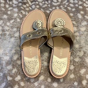 BRAND NEW Gold Jack Rogers